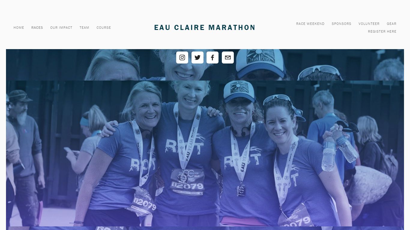 EAU CLAIRE MARATHON - FOUR PERSON RELAY
